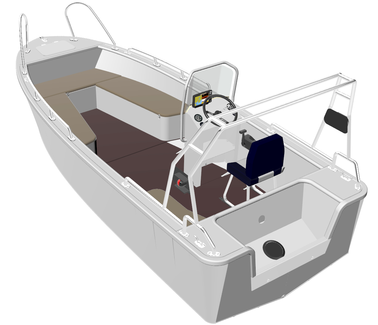 Проектирование моторно-гребных лодок под требования ГИМС МЧС России